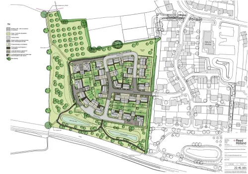 Creech St Michael Site Plan